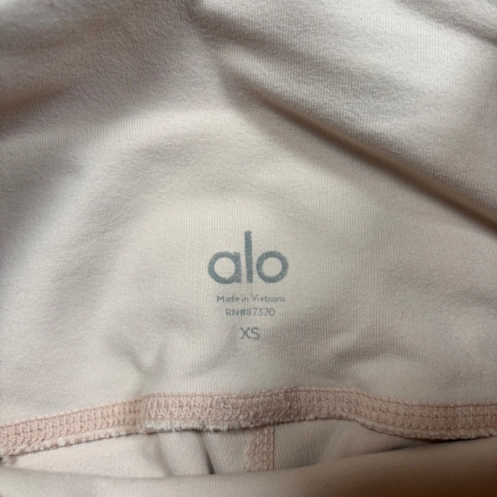 Alo Yoga Moto Leggings High Waist Pink Womens Size XS Athletic Activewear - Image 6