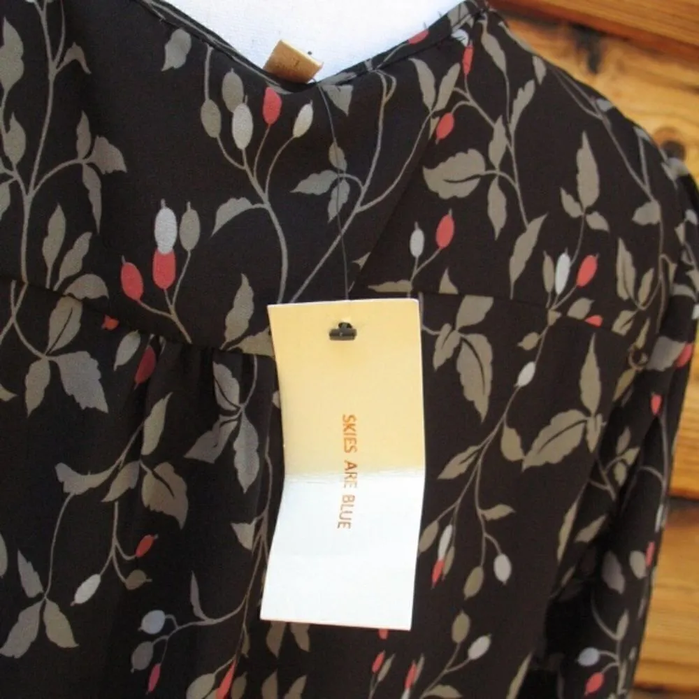 NWT Black Red Floral Stitch Fix Dress - Image 8