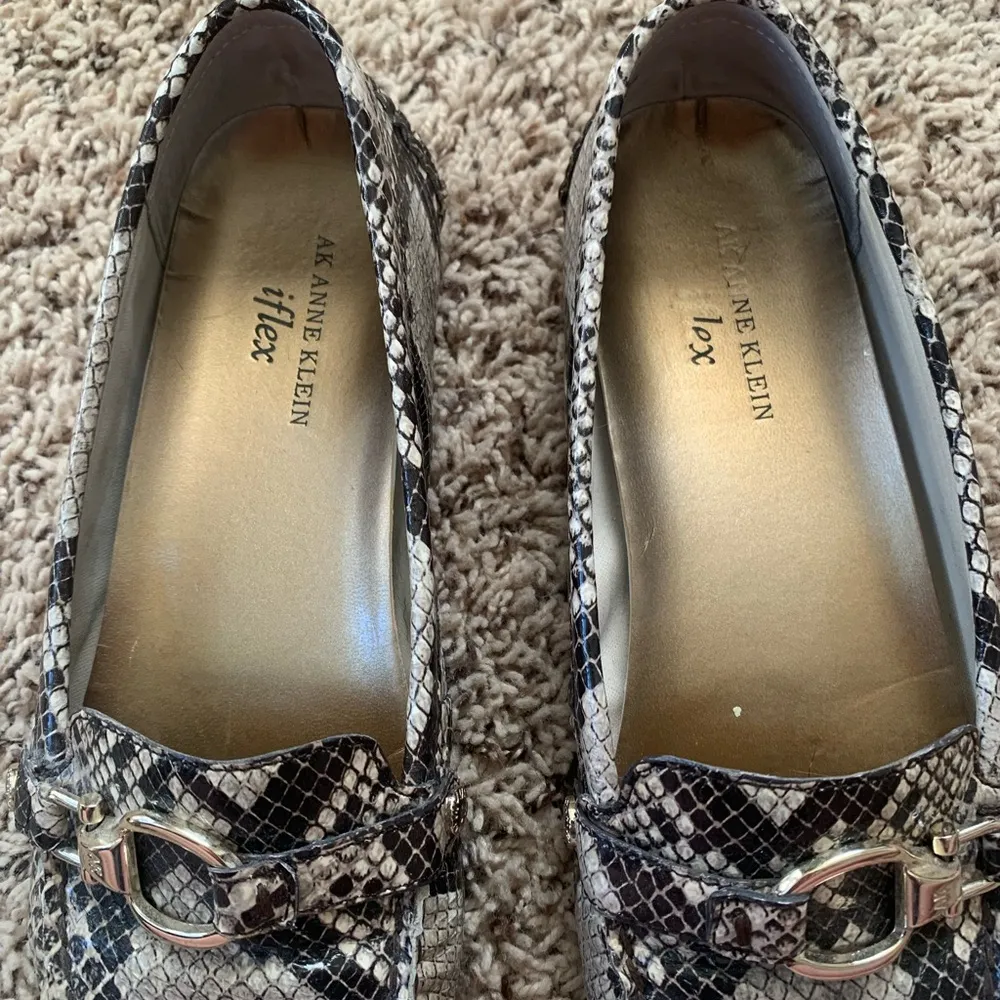 Anne Klein Iflex | snake skin buckle flats Grandly size 7.5 - Image 9