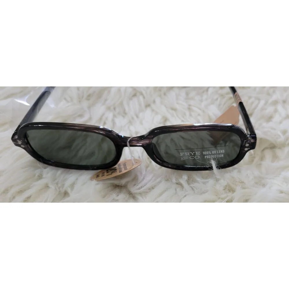 Frye NWT  and Co. Women's Gray Rectangle Sunglasses - Image 7