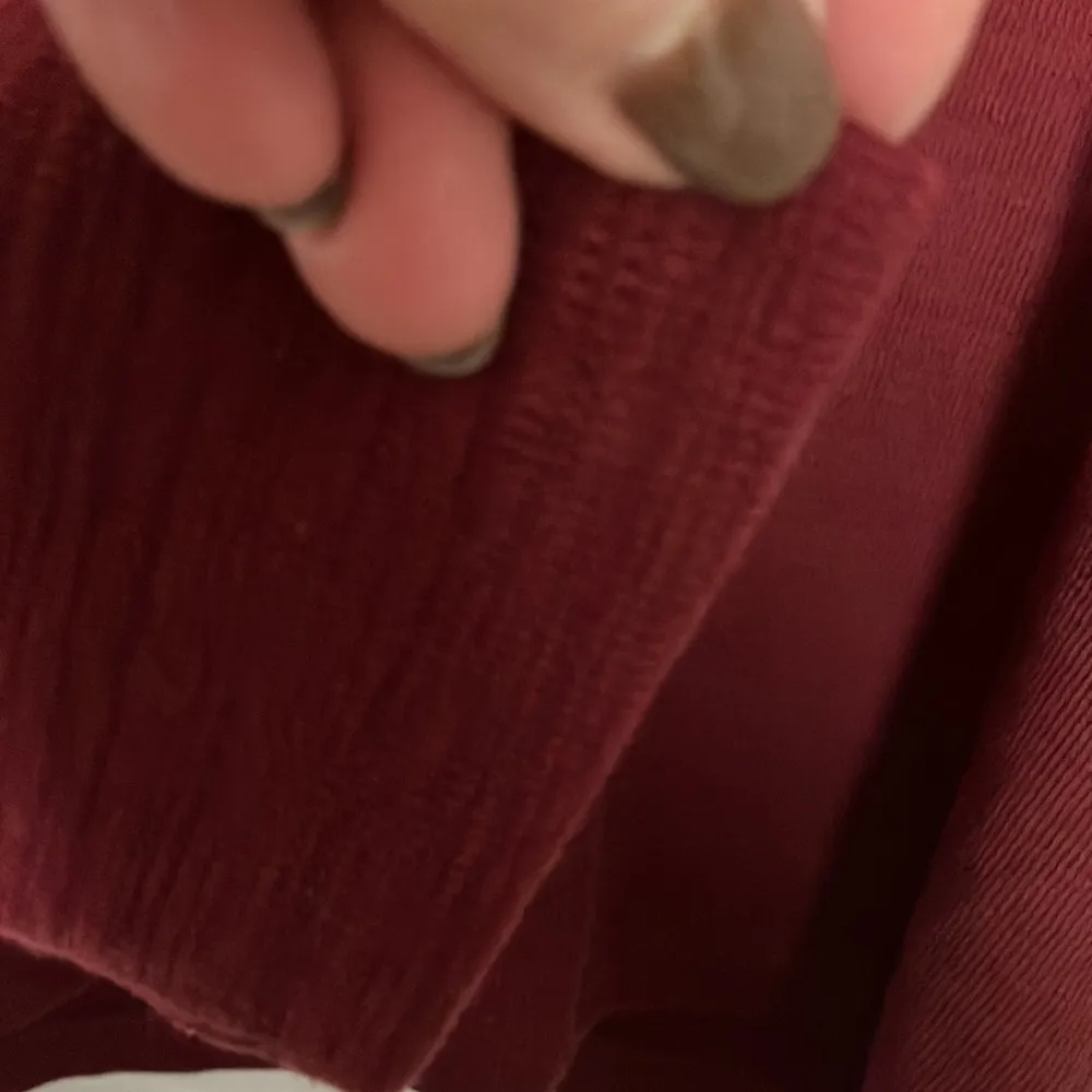 Velvet heart burgundy long sleeve t-shirt NWT - Image 4