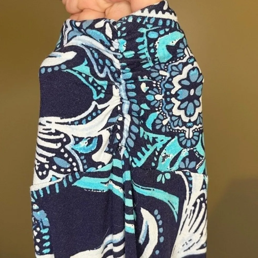 Women’s Blue Paisley Maxi Skirt Size Medium - Image 3