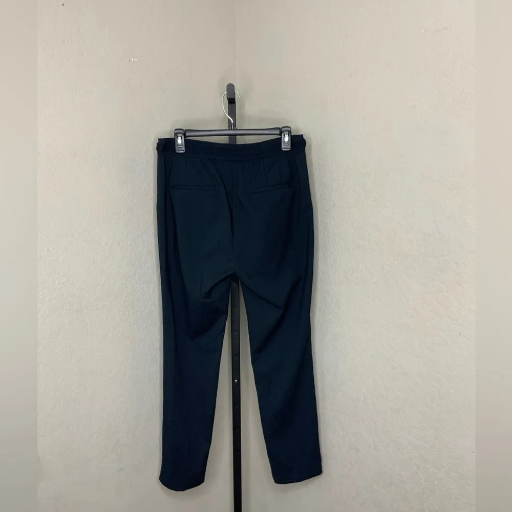 #56 NWT Zara Navy Blue Jogger Waist Pants size Large - Image 3