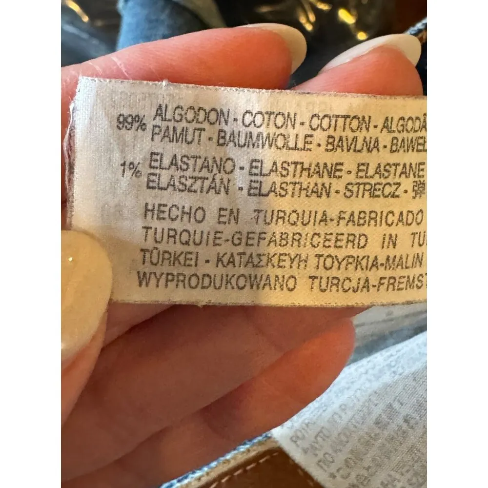 Zara Woman Shorts Women 4 Blue Premium Selvedge Denim Distressed Jean Shorts‎ - Image 10