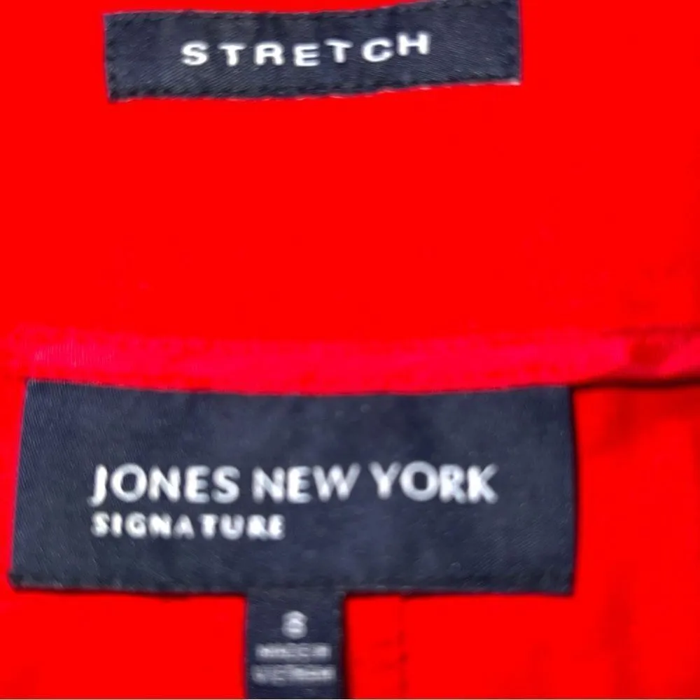 Jones New York red cropped slacks great quality! - Image 6