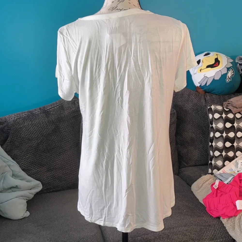 NWT SEW IN LOVE Short Sleeve Top, Large - Image 5