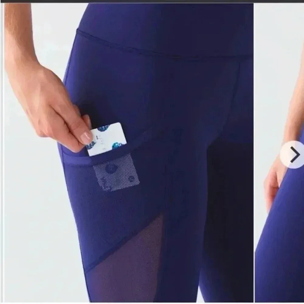 lululemon Fast As Light Crops Size 4 - Image 8