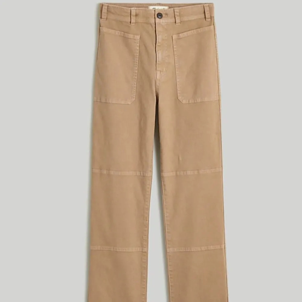 Mdwll The '90s Straight Utility Pant in Garment-Dyed Canvas $88 - Image 2