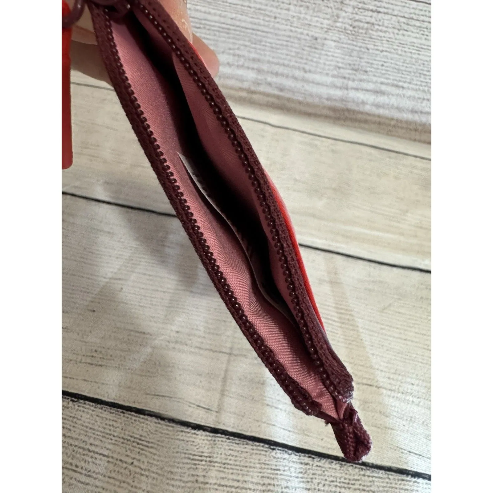 Lululemon True Identity Card Case Wine Berry / Hot Heat / Pink Tide NWT - Image 4