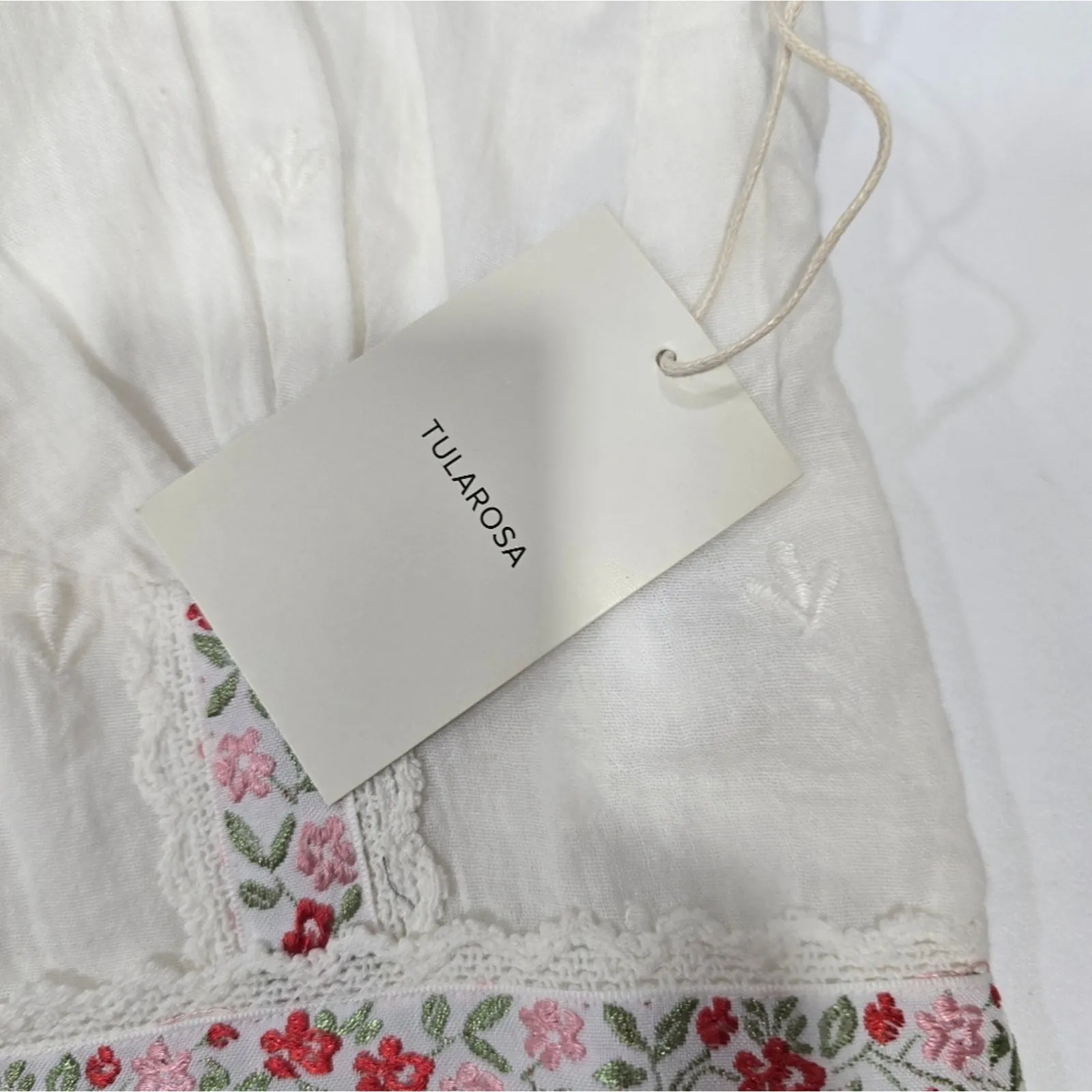 Tularosa Amara Top in White Multi Medium - Image 4