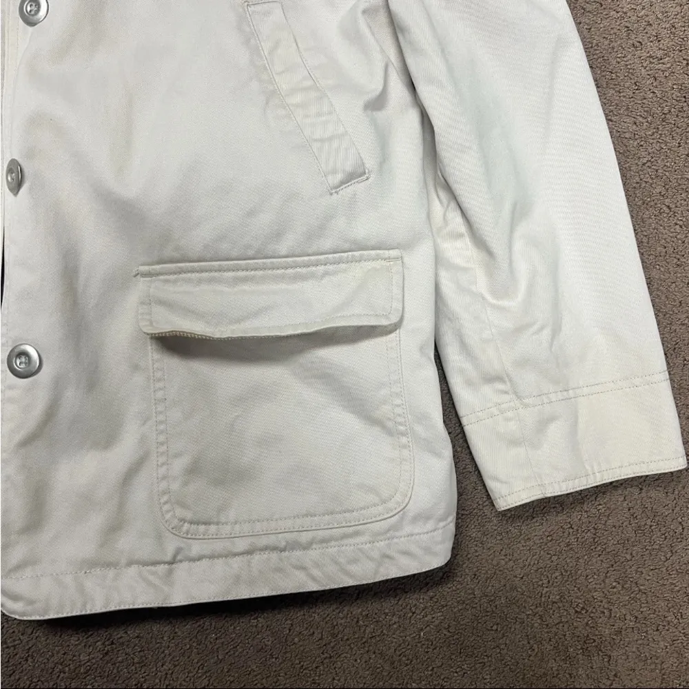 Vintage Disney Eeyore Winnie The Pooh chore jacket Women’s Size Medium Beige - Image 5