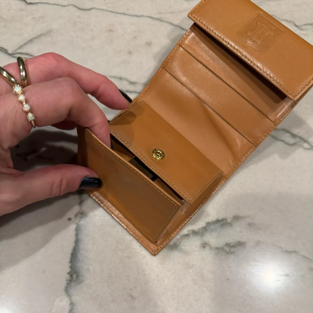 CELINE  MACADAM BI-FOLD COMPACT WALLET VINTAGE - Image 15