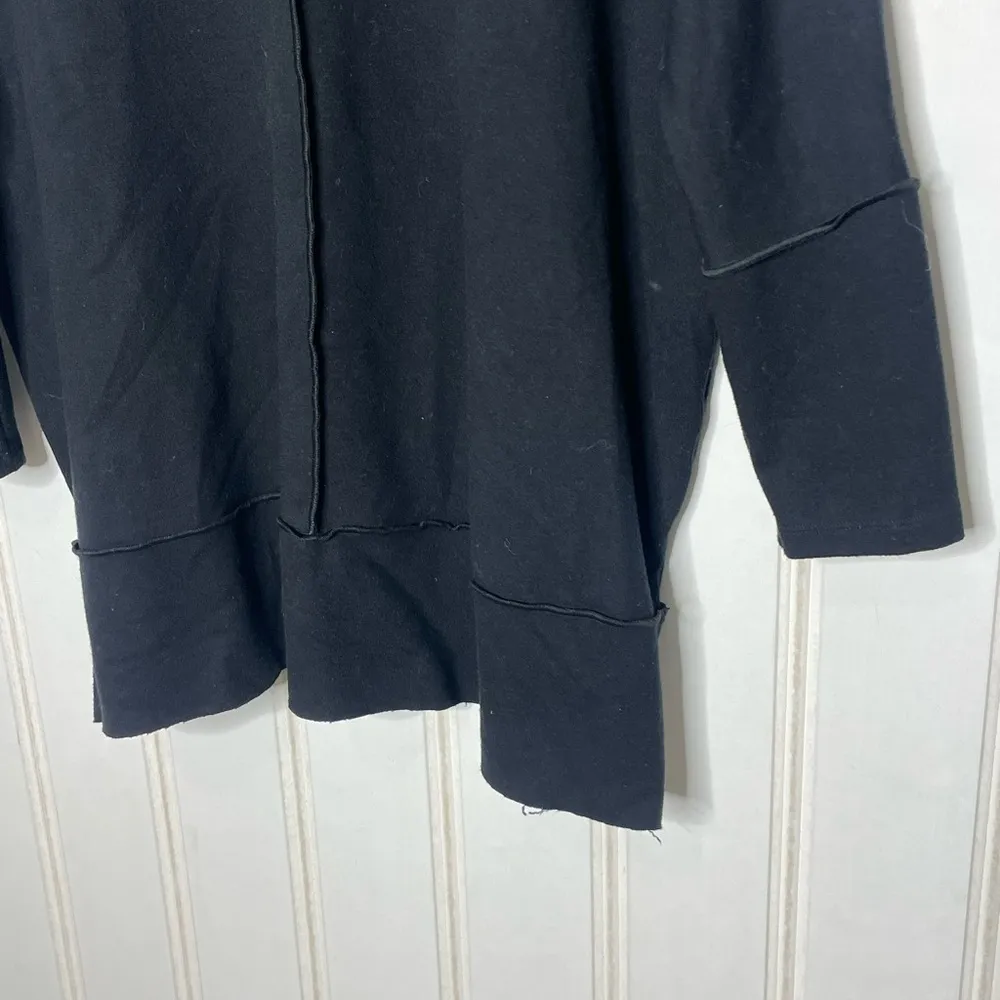 Spanx  Black Pullover Sweater 3/4 Sleeve Size Small 465 - Image 9