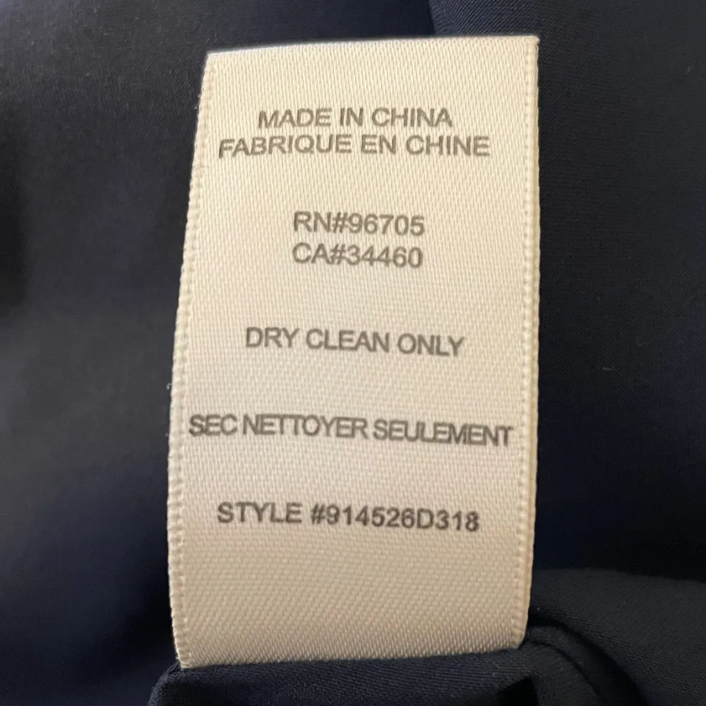 Rebecca Taylor Colorblock Blue Black Sheath Dress - Image 5