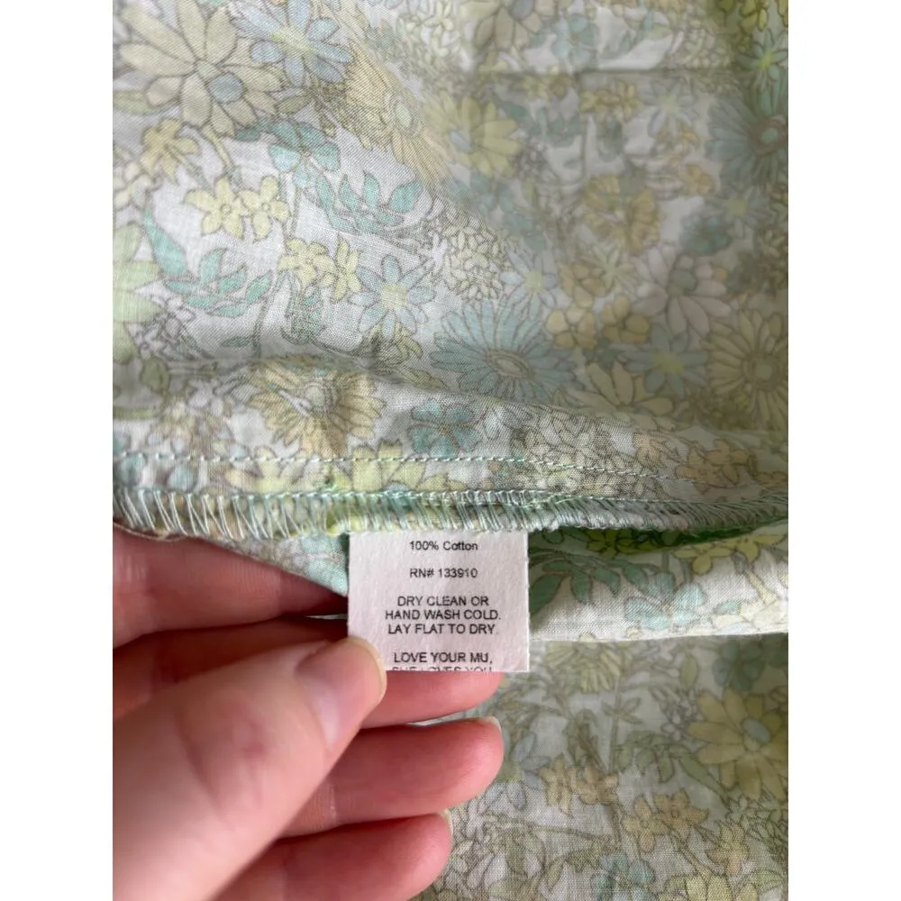 Show Me Your Mumu Dress Womens Large Smitten Babydoll Lucky Meadow Floral NWT - Image 6