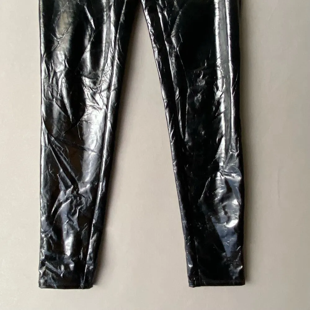 LPA sz‎ S zip patent leather pants - Image 3