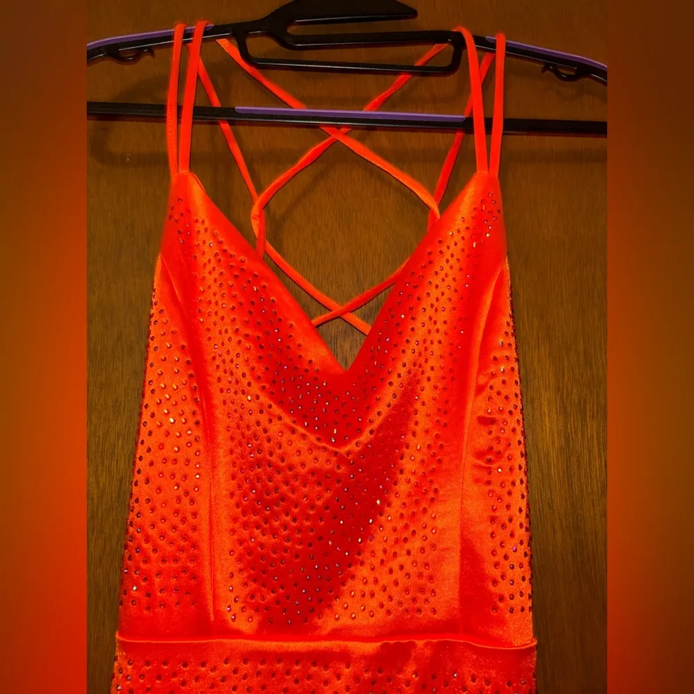 Spice It Up Rhinestone Bodycon Mini Dress - Image 5