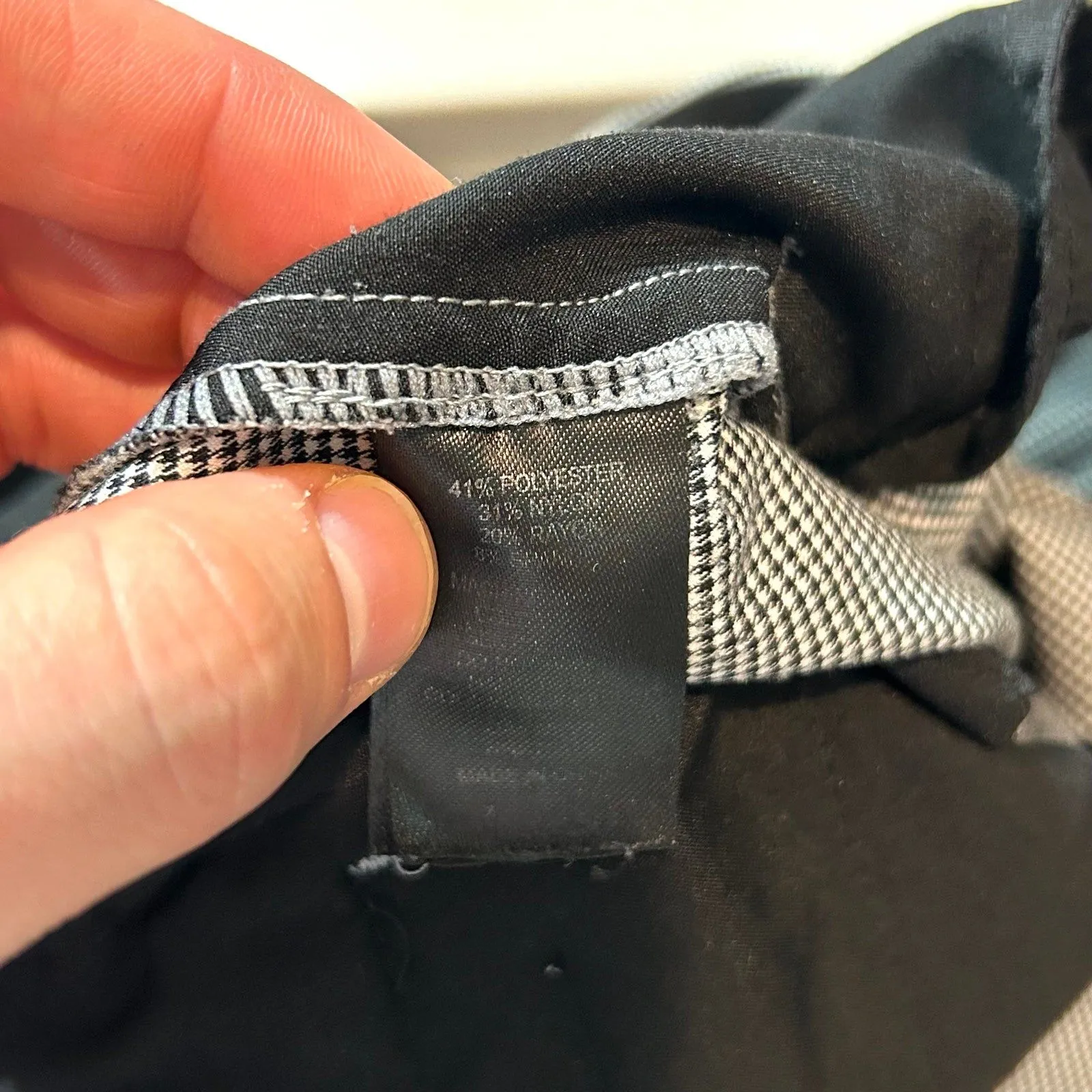 Joie Houndstooth Dress‎ Pants Womens 12 - Image 6