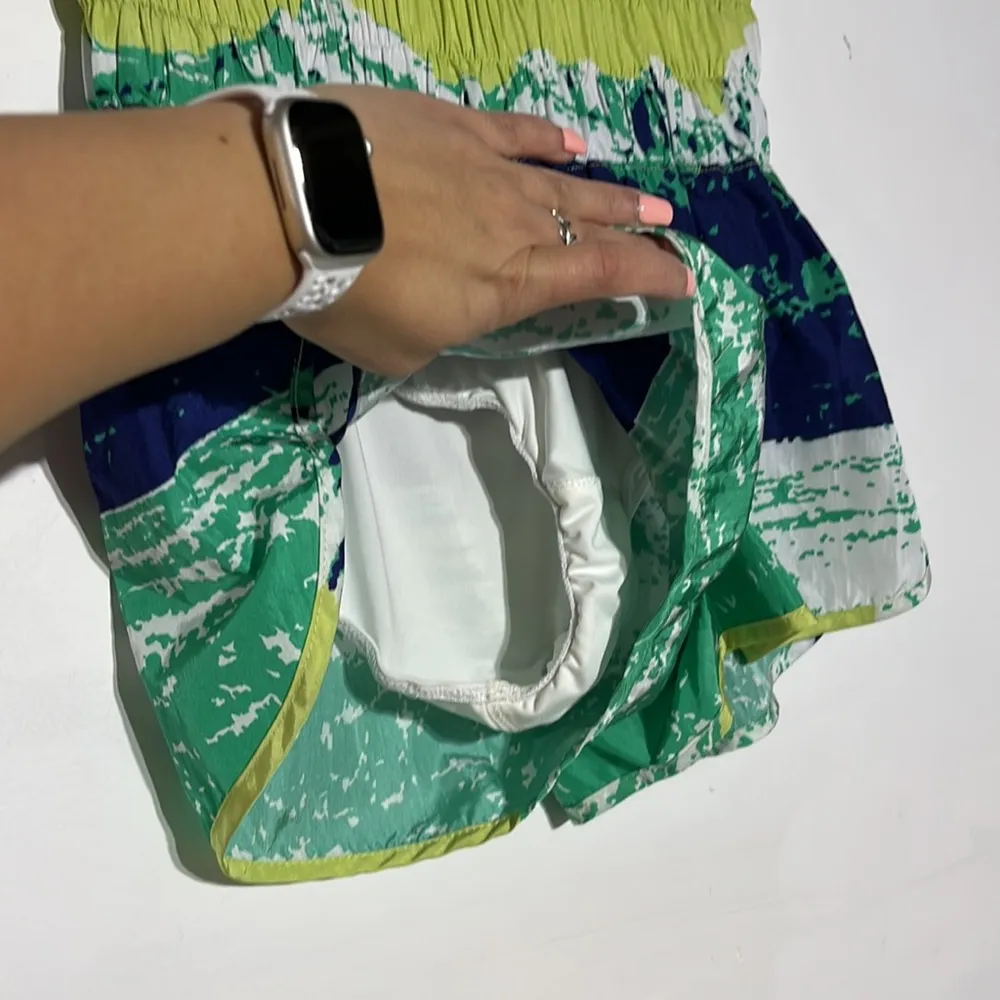 NWOT Free People FP Movement The Way Home Printed Shorts Mountain Print Size S - Image 4