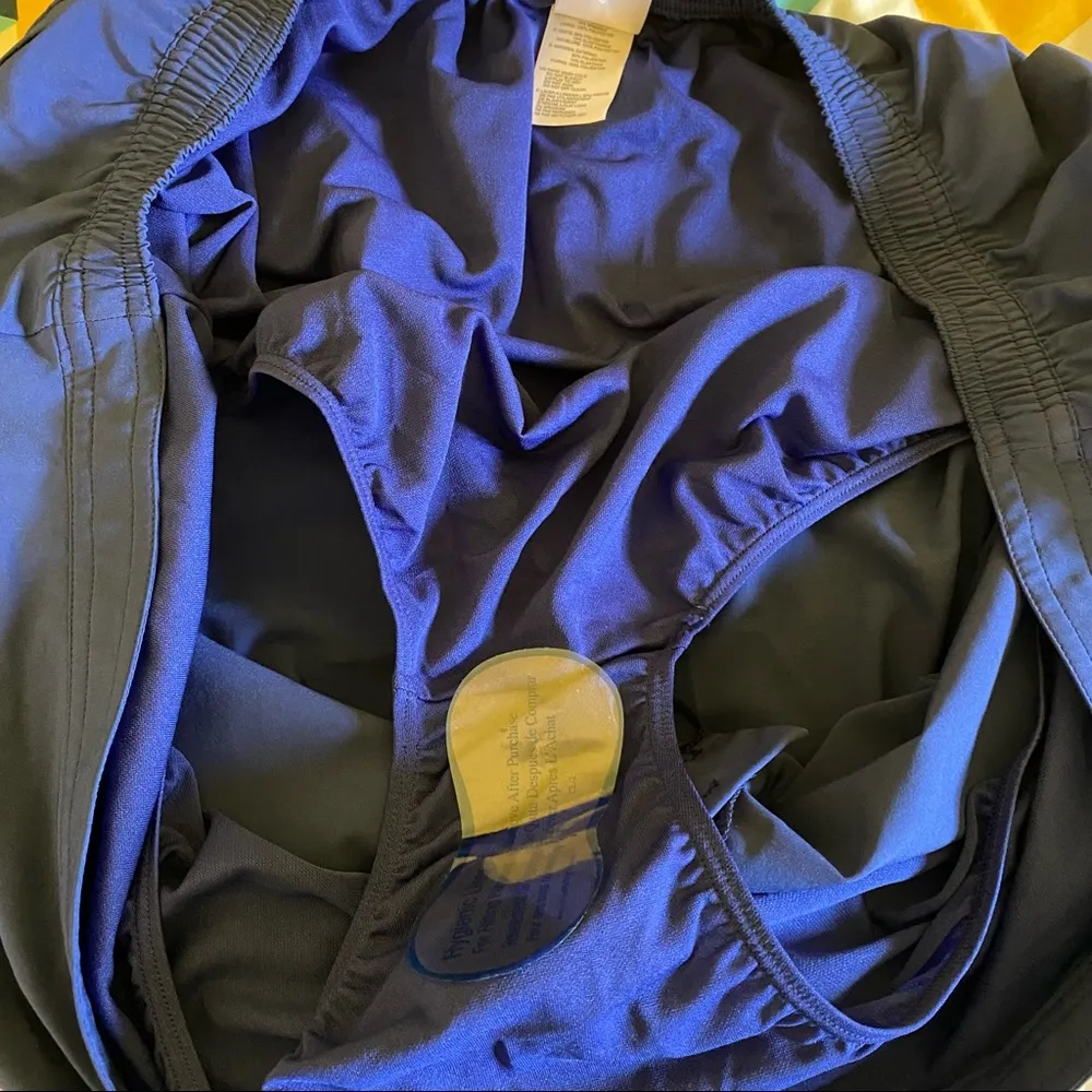 PLUS SIZE Navy Blue Woven Swim Bottoms size 3X new with tags 🆕 - Image 8