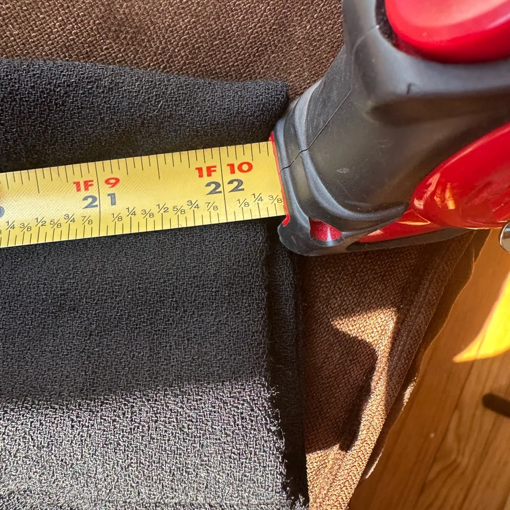 LAURA ASHLEY Black Vintage 1990’S Long Sleeve Black Bow  Wool Dress Pleated Sz 8 - Image 16