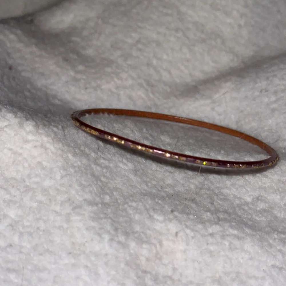 Gold Beaded Bangle Bracelet - Image 3