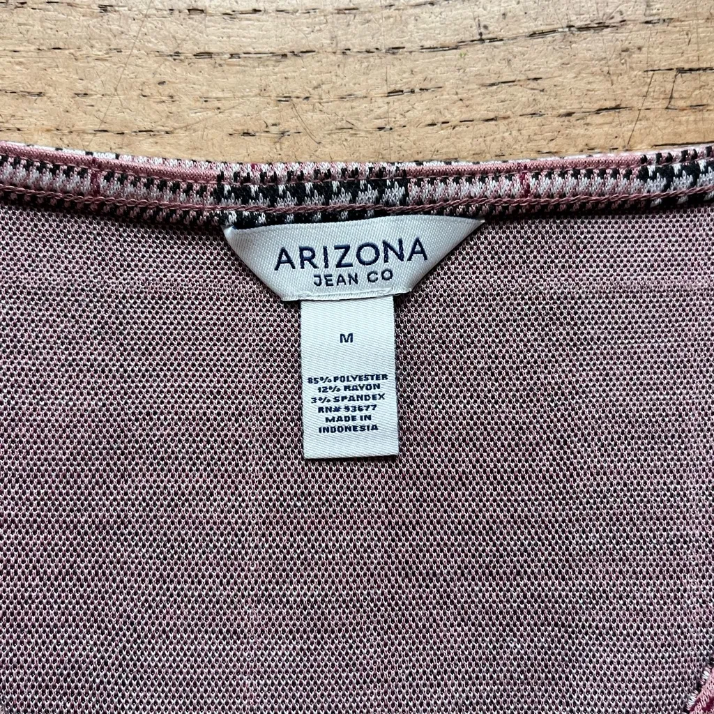 Arizona Jean Company Rose Plaid Romper - Image 2