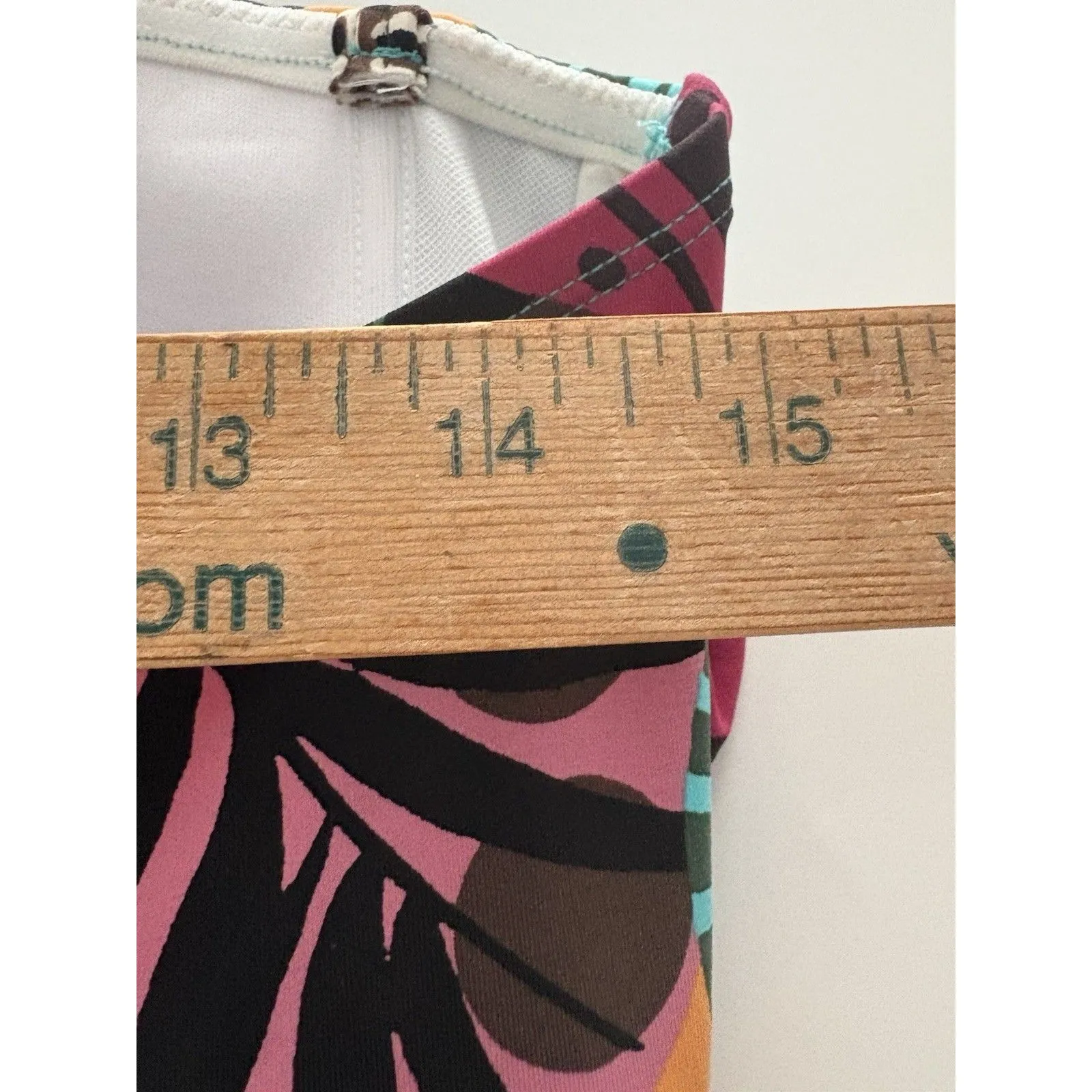 Bleu Rod Beattie Run Wild Bandini Tankini Top Size 14 Multicolored Floral NWT - Image 9