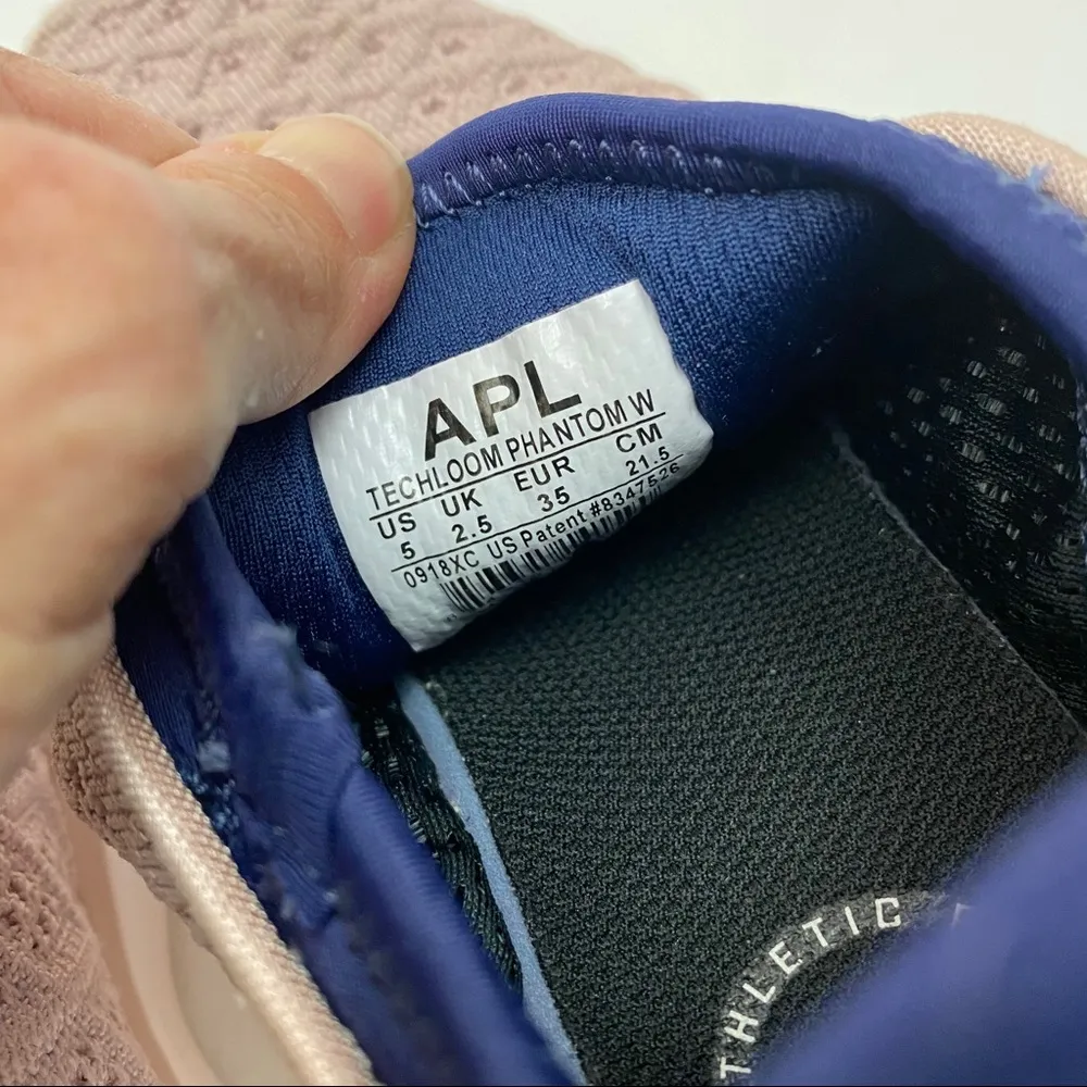 APL Techloom Phantom Trainers Sneakers: Rose Dust Pink/Navy Blue - Image 13