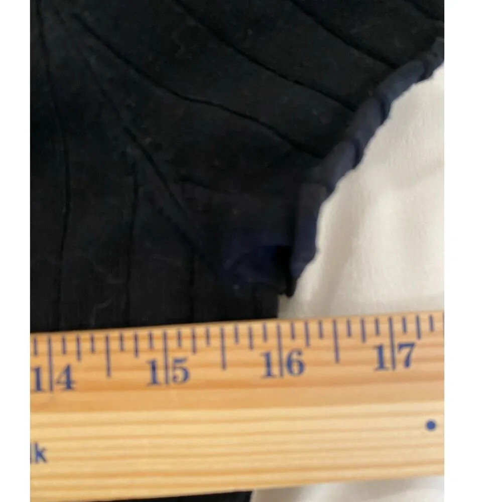 Abercrombie & Fitch Short Sleeve Button Front Polo Top Black Women's XS Casual - Image 8