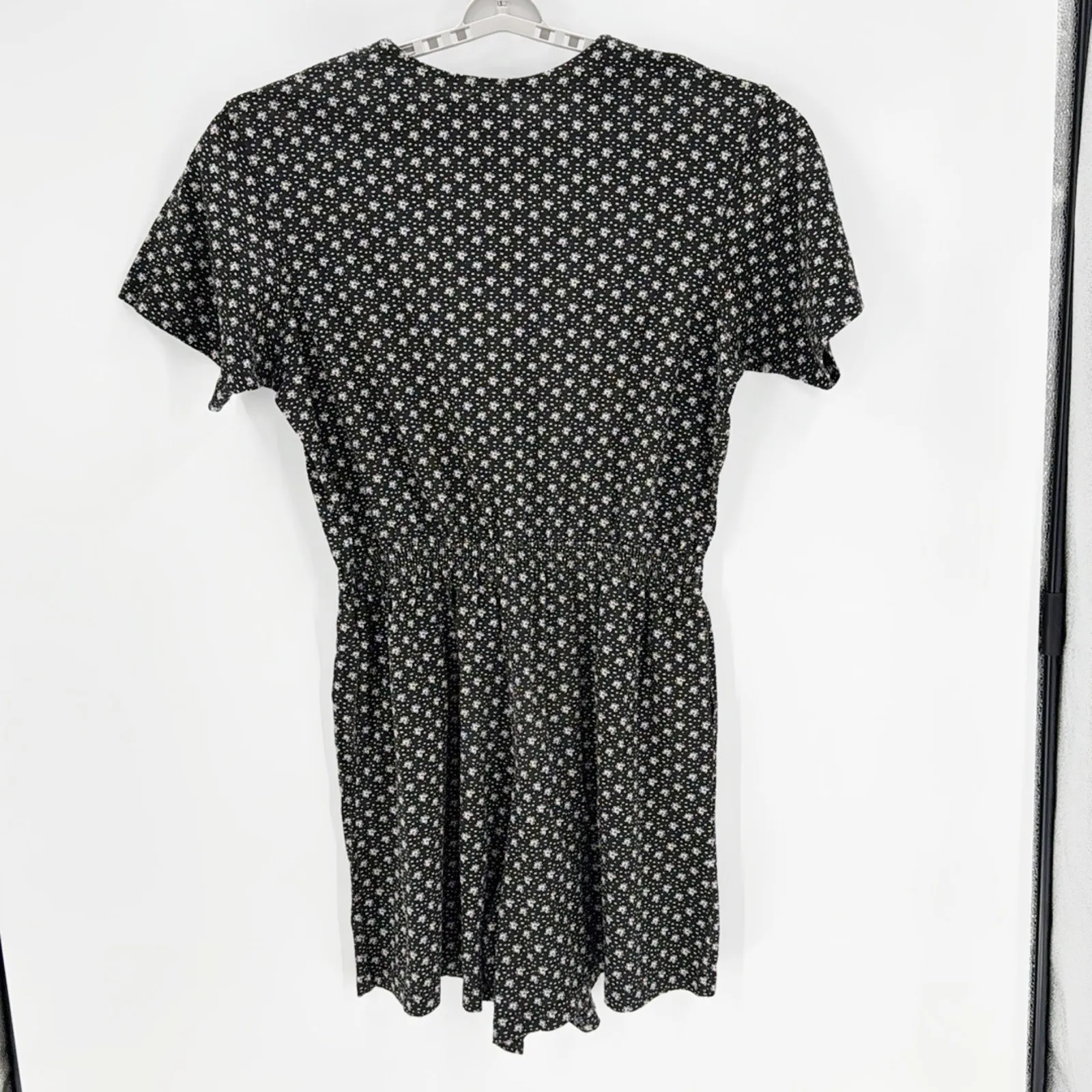 Vintage Separate Issue black white floral 90s romper western festival size 20W - Image 2