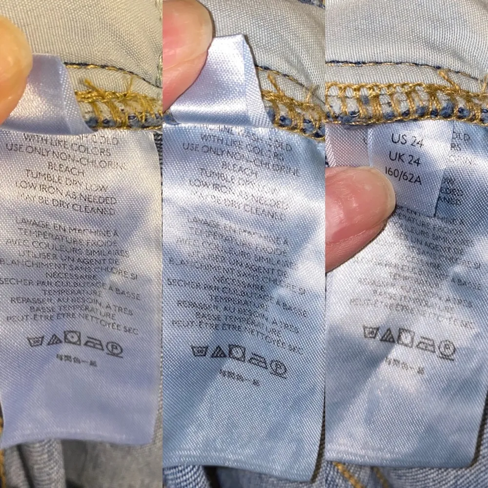 Free People We the Free Phoenix Ripped Skinny Jeans size 24 Blue 🆕 - Image 10