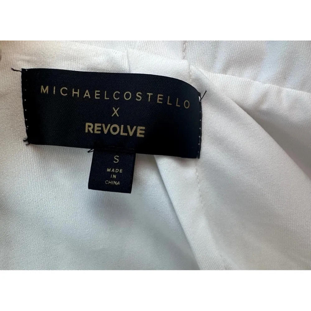 x Revolve Otis Romper White Open Knit Romper Small - Image 6