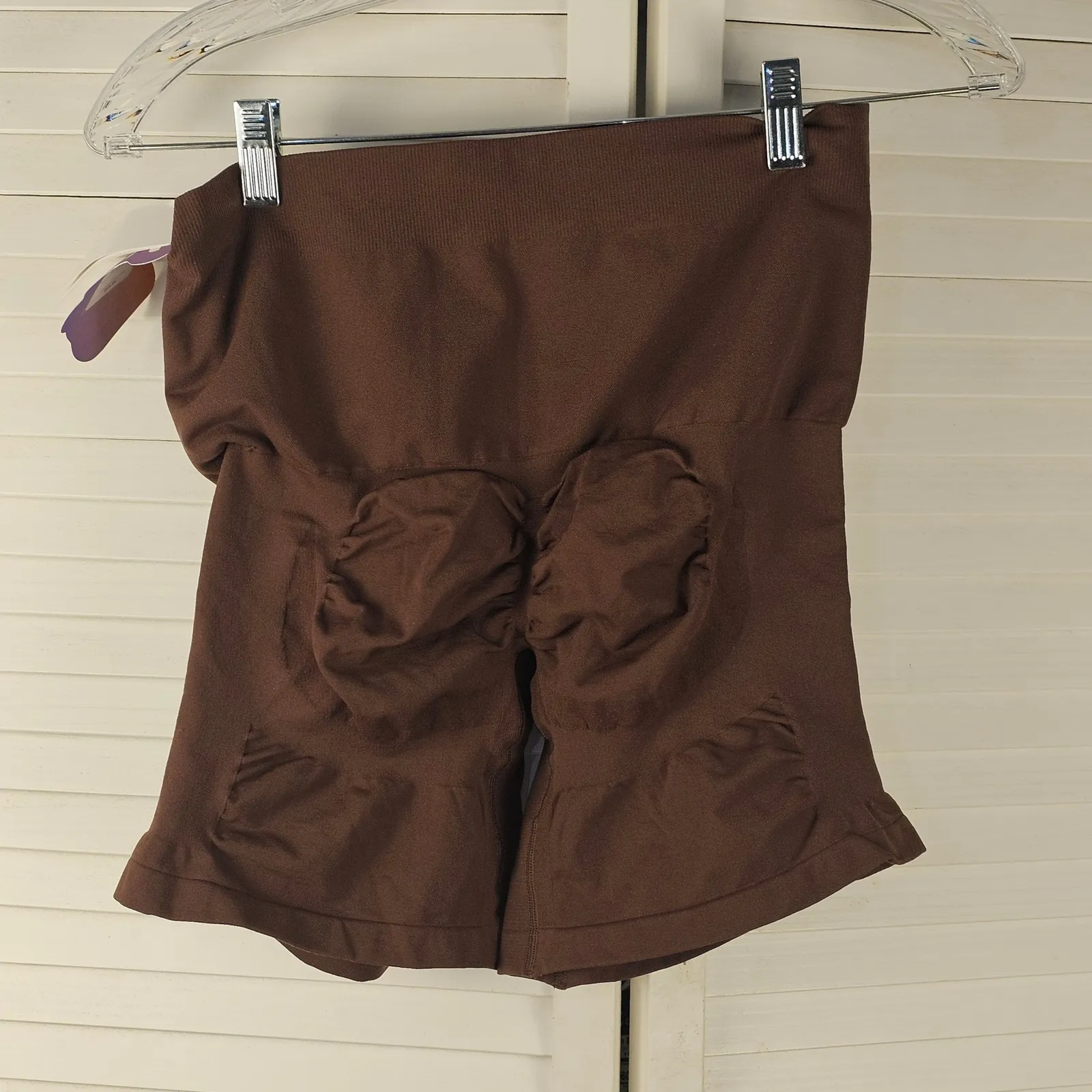 NWT Yitty Womens Brown Nearly Naked Shaping High Waist Short w/‎ Sling 3X 4X - Image 2