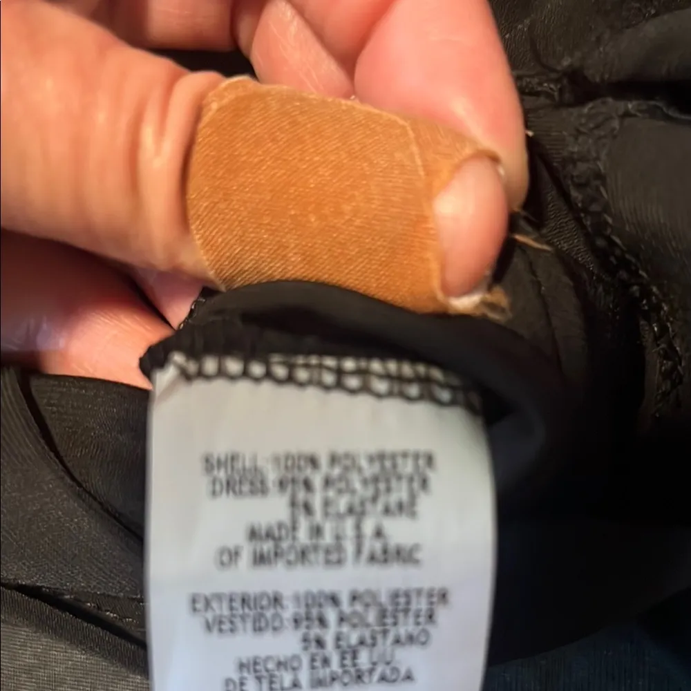 Annalee + Hope Black Sleeveless Dress with Silver Embellished Collar - Image 4