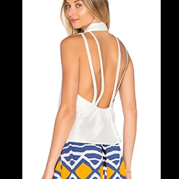 Vivian Chan (Revolve) Bryant Top Bridal White‎ NWT White Size M - Image 2