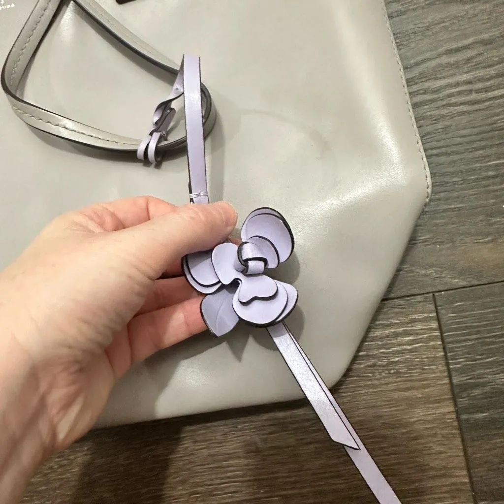 Kate Spade Women’s Grey Tote Bag Logo - Image 2