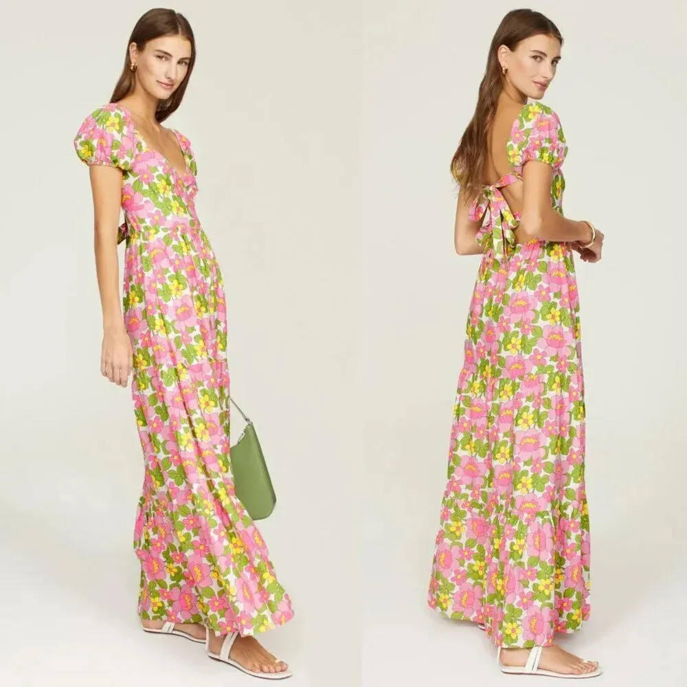 Free People Show Me Your Mumu Cathy Maxi Dress Size Medium $198 - Image 16