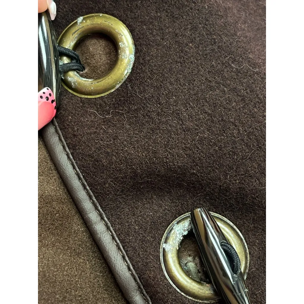 Lands End Womens Brown Suede Winter Boots Sz 8 SKU 8946 - Image 13