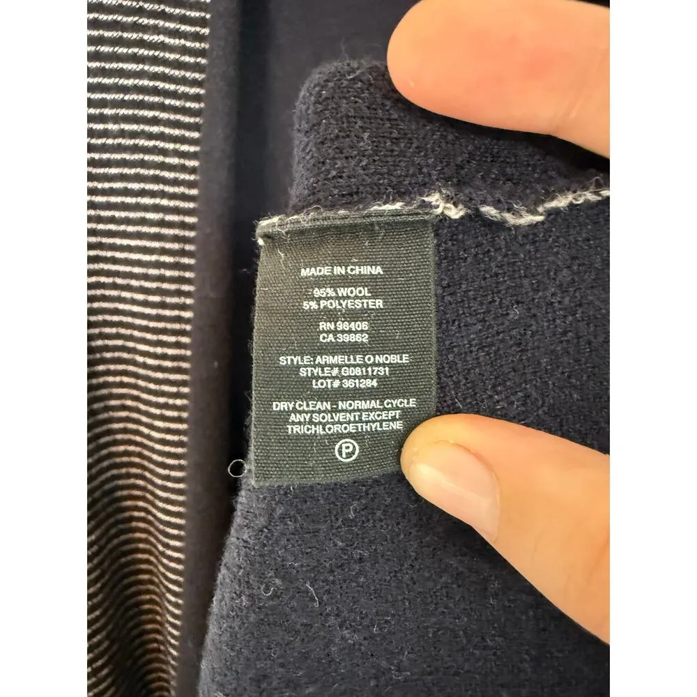 Theory Armelle O Noble G0811731 long cardigan wool - Image 3