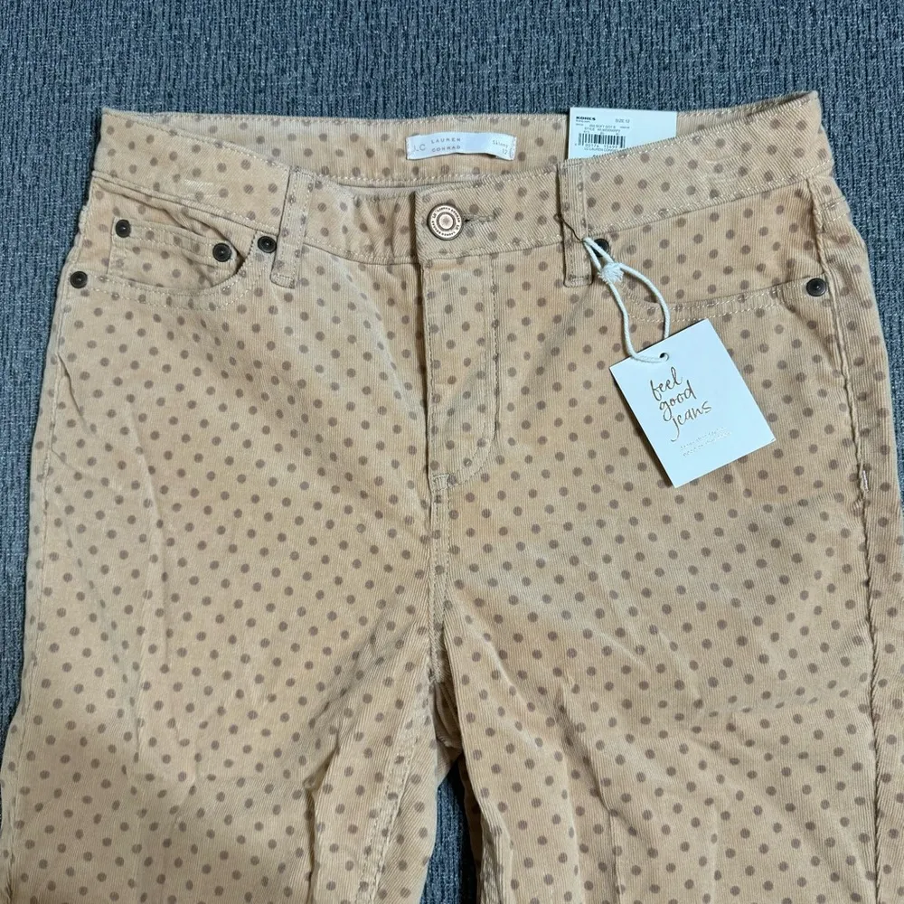 Lauren Conrad Corduroy Skinny High Rise Jeans - Image 3