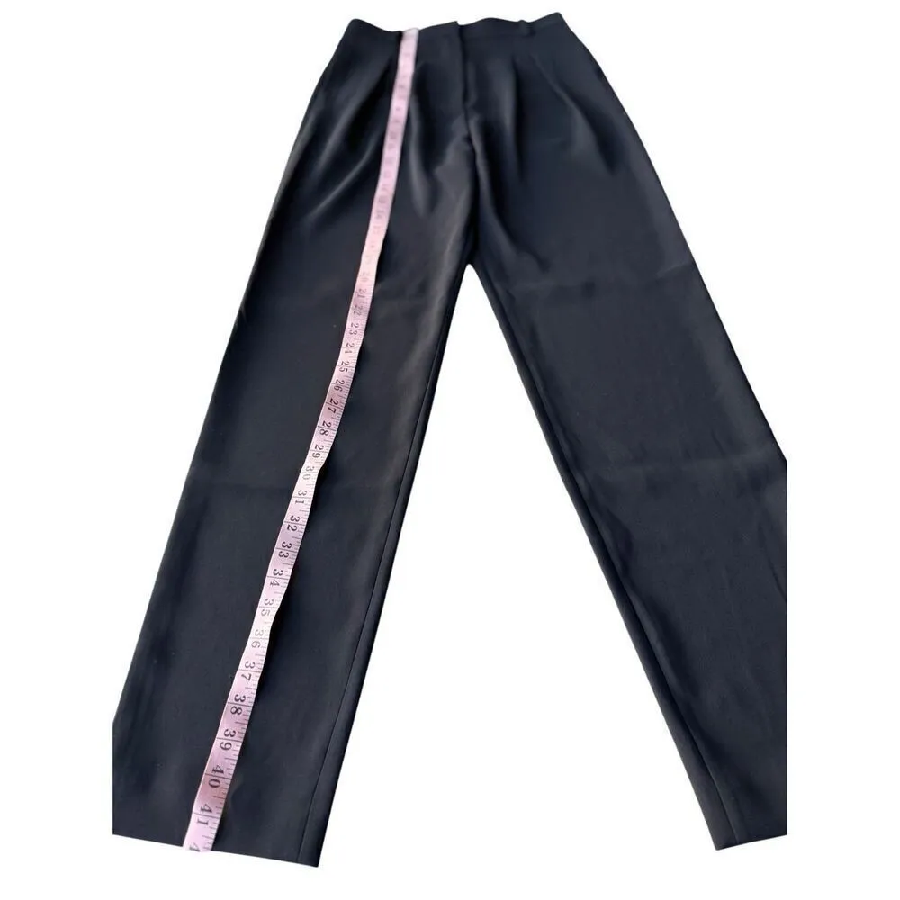 IRO Paris Black High Waisted DETA Tailored Pants - Image 9