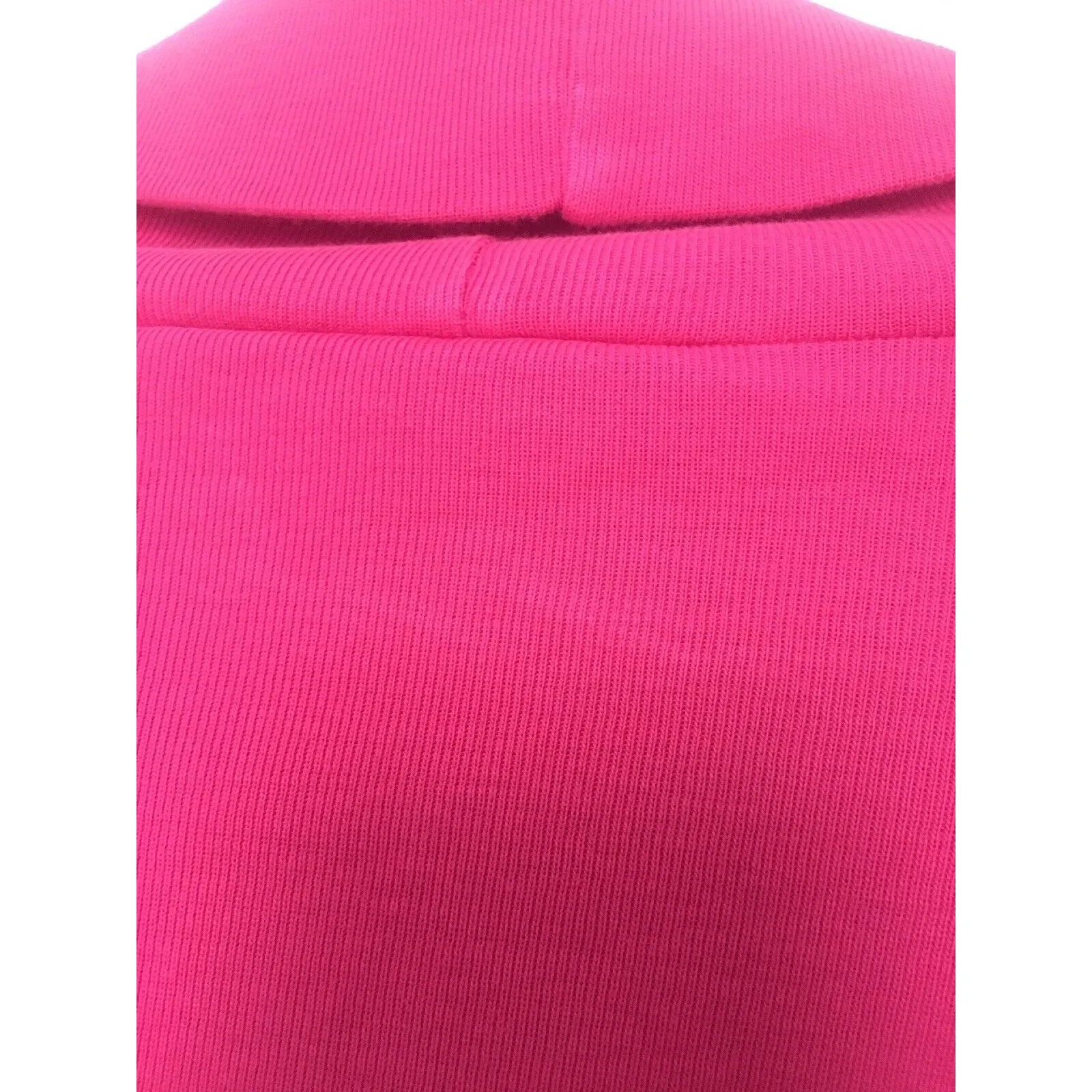 Liz Claiborne Women's High Neck Shirt Turtle Neck Shirt Pink Size L - Image 7