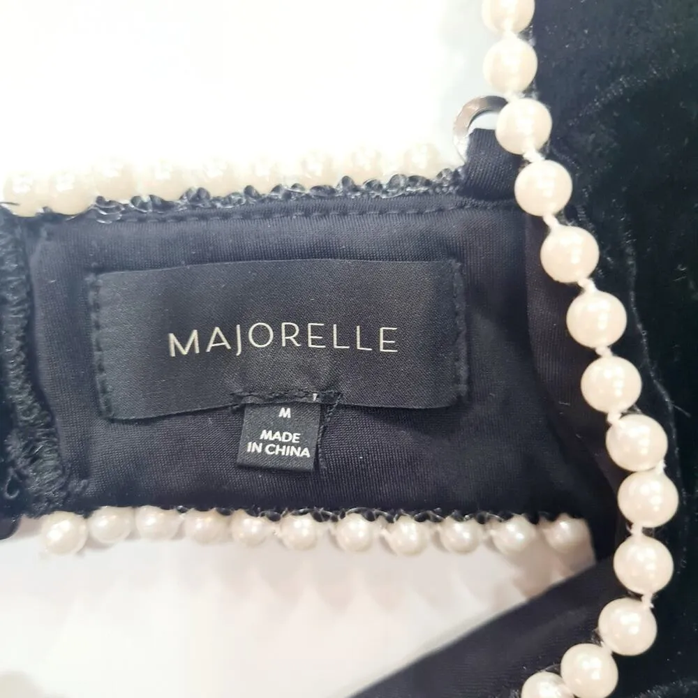 MAJORELLE Amore Top in Black Medium - Image 6