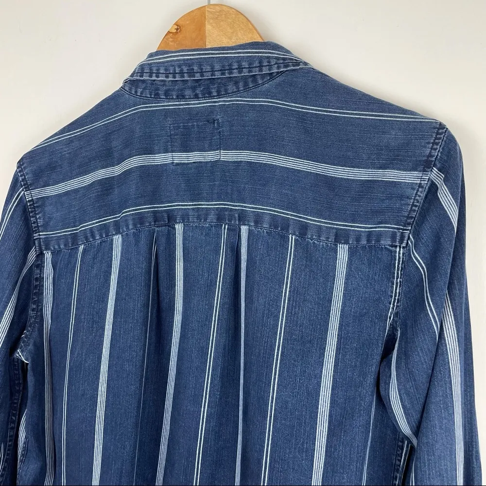 Rails Dana Indigo Pinstripe Button Down Top - Image 12