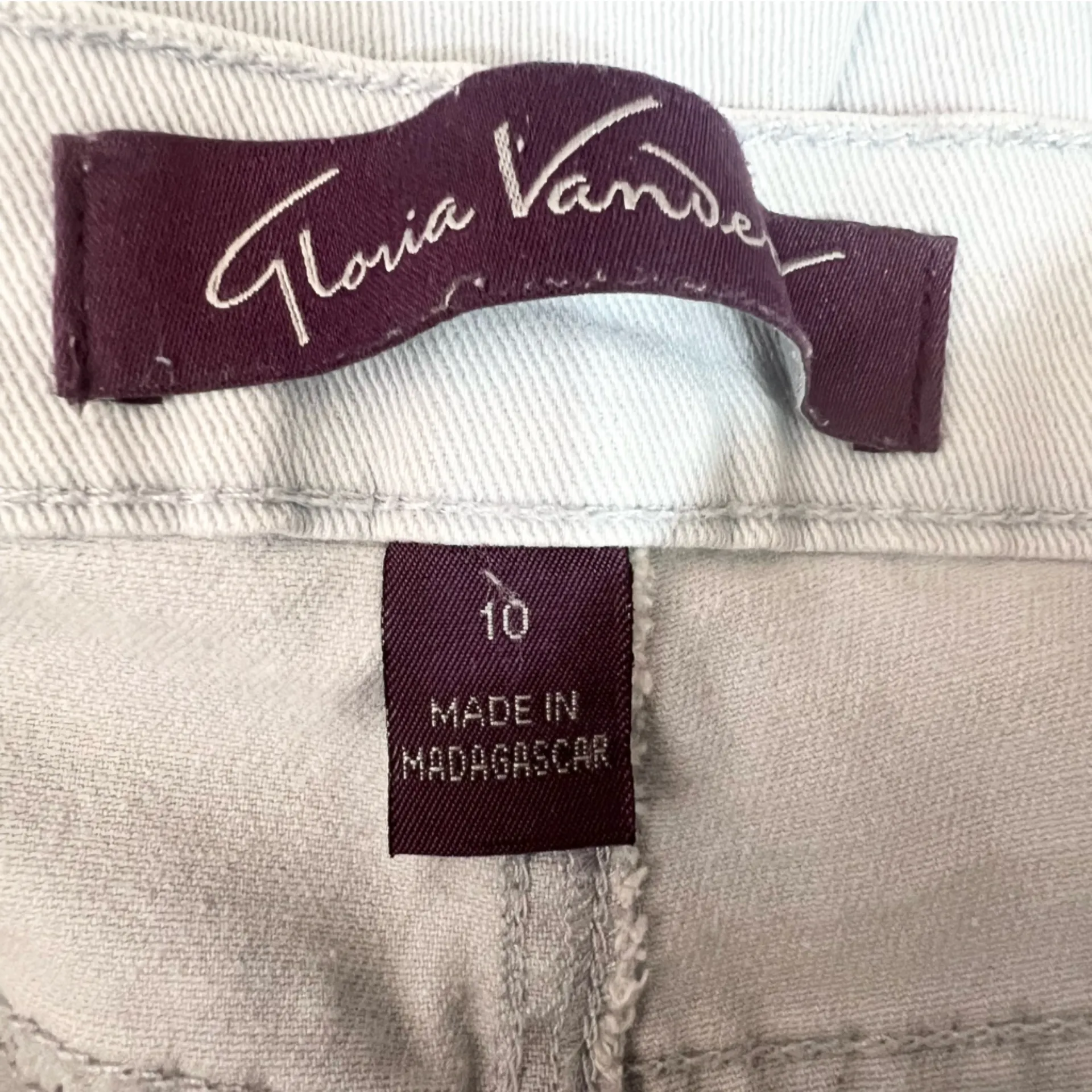 Gloria Vanderbilt Light Blue High Waist Amanda Ankle Jeans Size 10 - Image 10