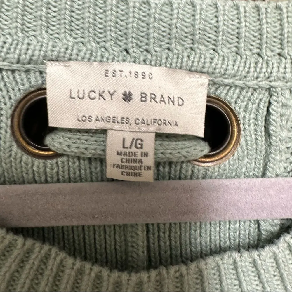 mint green sweater - Image 3