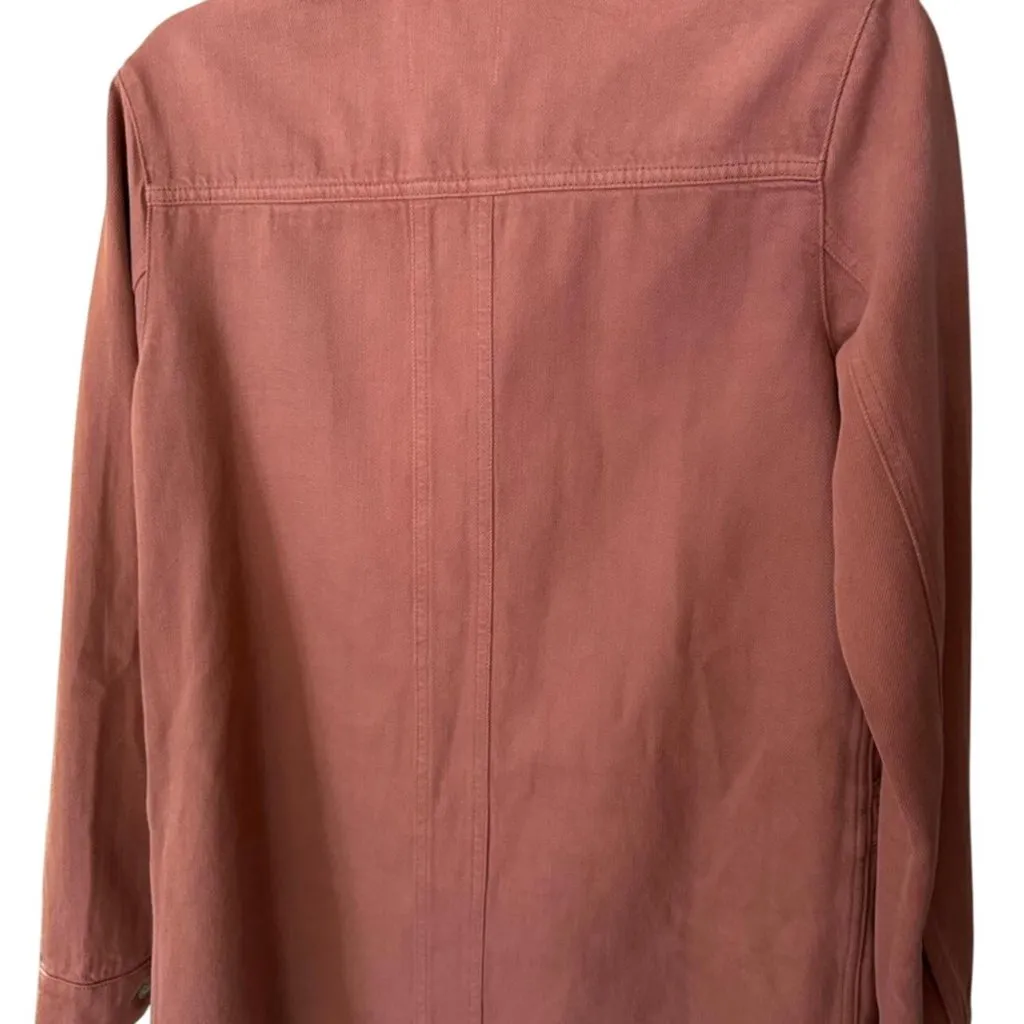 Sézane Sezane Will Jacket pink cotton Size xs bust 36 - Image 3