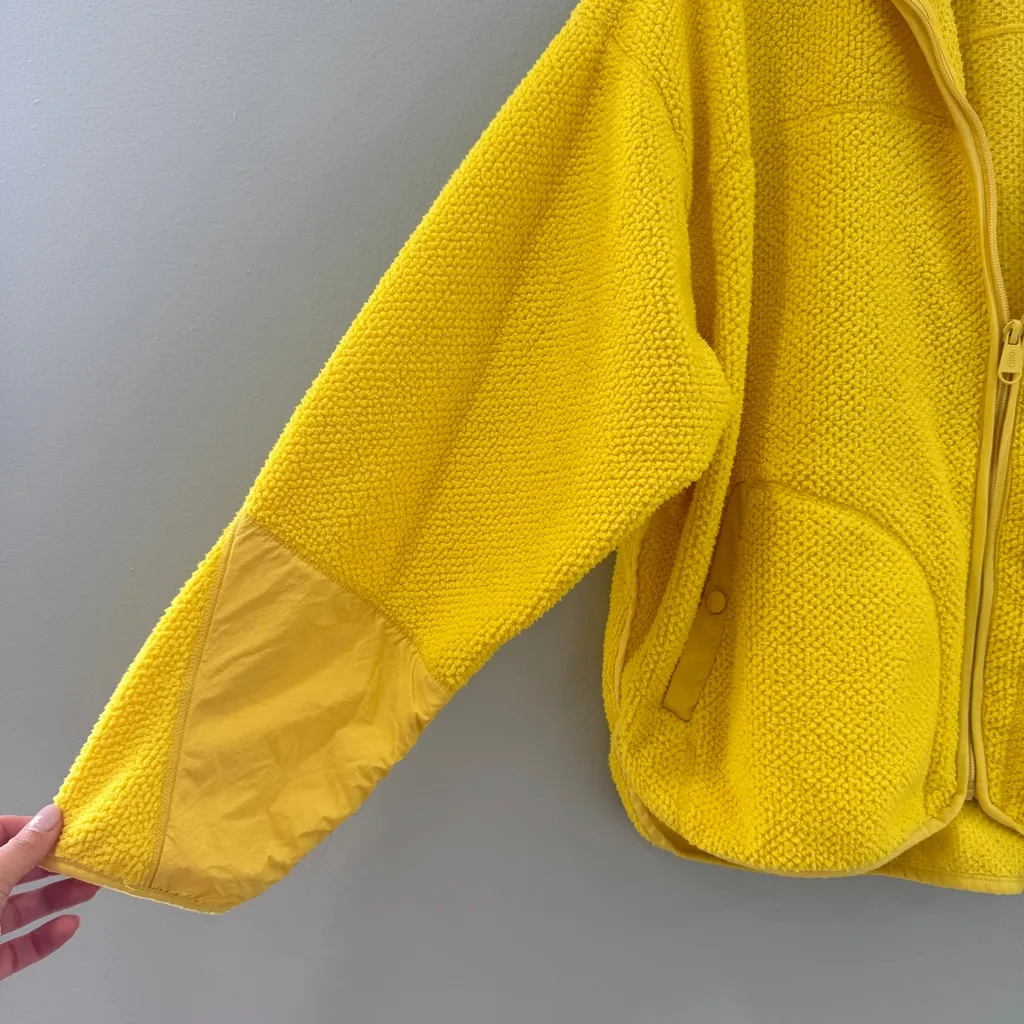 Free People Movement Ziggy Up Fleece Yellow Size XS - Image 8