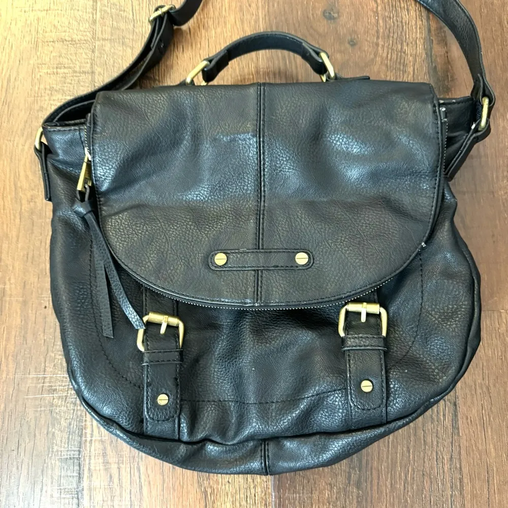 Black boho crossbody bag - Image 5